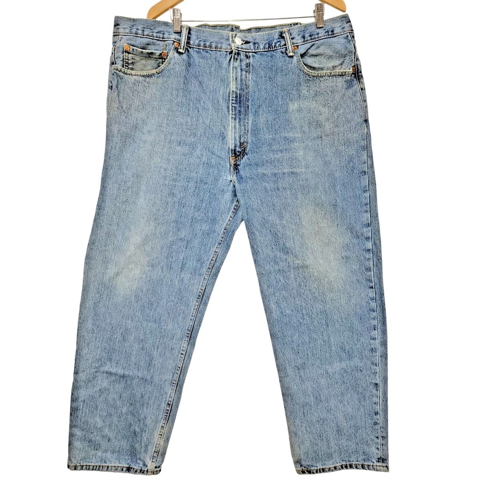 Levi's 550 Men's Relaxed‎ Fit Straight Leg Blue Denim Jeans  44x30